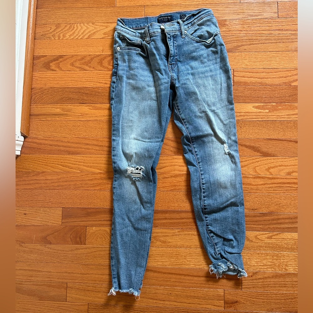 Lucky Brand Distressed Ava Jeans